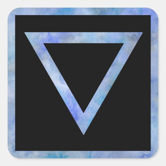 Watersymbool Sticker (Voorkant)