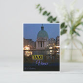 Watertaxi Venice, Italië Briefkaart (Staand voorkant)