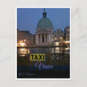 Watertaxi Venice, Italië Briefkaart (Voorkant)