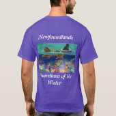 Watertest bruin newf 2024 t-shirt (Achterkant)