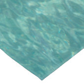 Watertexturen van Caraïbisch Zee, groen Tafelkleed (Gekanteld)