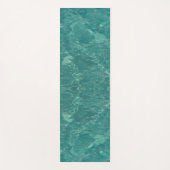 Watertexturen van het Caribische Zee Yogamat (Voorkant)