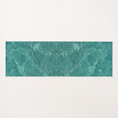 Watertexturen van het Caribische Zee Yogamat (Voorkant (horizontaal))