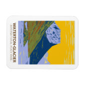 Waterton-Glacier International Peace Park  Magneet (Horizontaal)