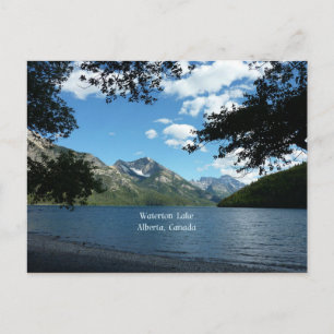 Waterton Lake, Alberta, Canada Briefkaart