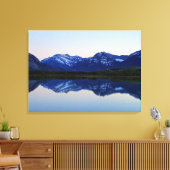Waterton Lakes Canvas Afdruk (Insitu (Woonkamer))