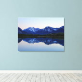Waterton Lakes Canvas Afdruk (Insitu (Houten vloer))