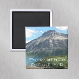 Waterton Lakes Nationaal Park Landschap Magneet