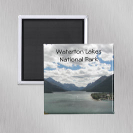 Waterton Lakes Nationaal Park Landschap Magneet