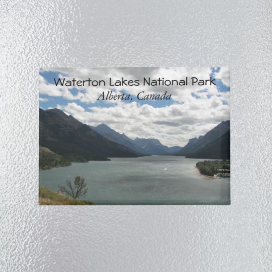 Waterton Lakes Nationaal Park Landschap Magneet