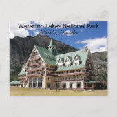 Waterton Lakes National Park, Alberta, Canada Briefkaart (Voorkant)