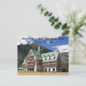 Waterton Lakes National Park, Alberta, Canada Briefkaart (Staand voorkant)