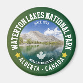 Waterton Lakes National Park Alberta Canada Magneet (Voorkant)