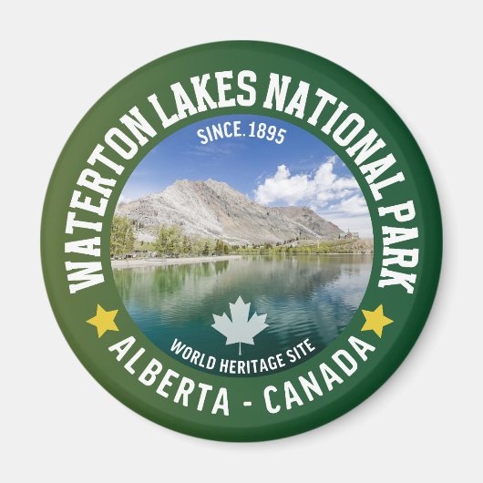 Waterton Lakes National Park Alberta Canada Magneet (Voorkant)