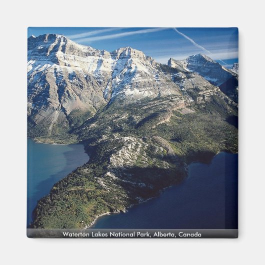 Waterton Lakes National Park, Alberta, Canada Magneet (Voorkant)