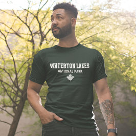 Waterton Lakes National Park Alberta Canada T-shirt