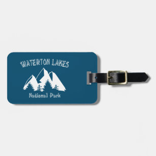 Waterton Lakes National Park Bagagelabel