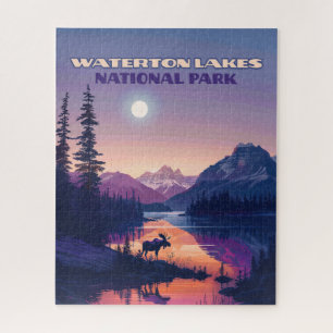 Waterton Lakes National Park Canada Alberta Legpuzzel
