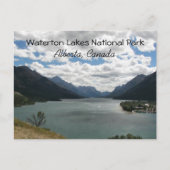 Waterton Lakes National Park, Canada Reisfoto Briefkaart (Voorkant)
