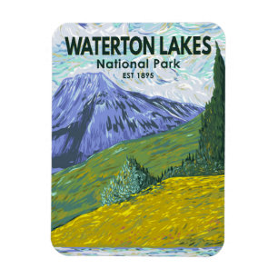 Waterton Lakes National Park Canada Travel  Magneet