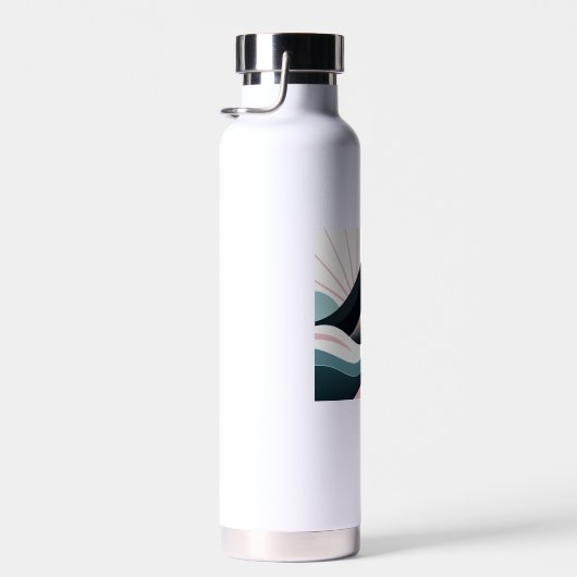 Waterton Lakes National Park Gekleurde heuvels Waterfles (Rechts)