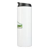 Waterton Lakes National Park Groene strepen Thermosbeker (Geroteerd rechts)