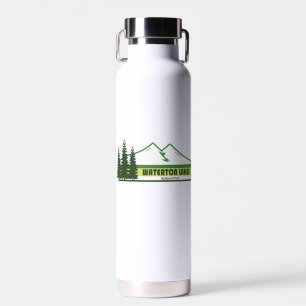 Waterton Lakes National Park Groene strepen Waterfles
