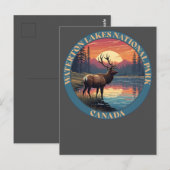 Waterton Lakes National Park of Canada Briefkaart (Voorkant / Achterkant)