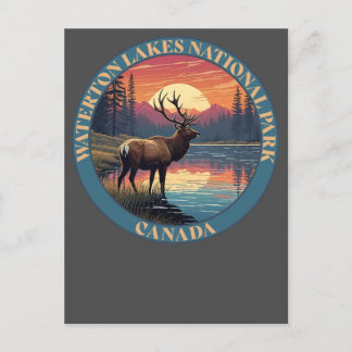 Waterton Lakes National Park of Canada Briefkaart