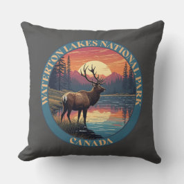 Waterton Lakes National Park of Canada Kussen