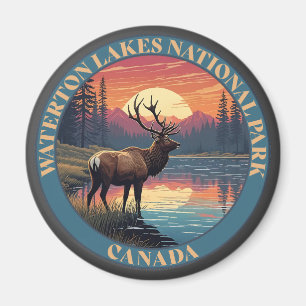 Waterton Lakes National Park of Canada Magneet