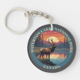 Waterton Lakes National Park of Canada Sleutelhanger