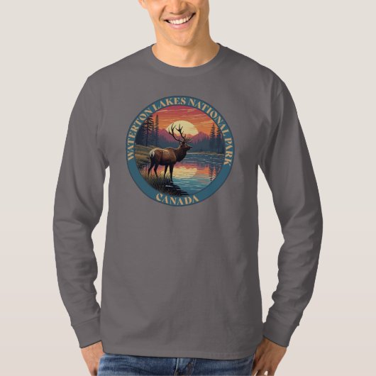 Waterton Lakes National Park of Canada T-shirt (Voorkant)