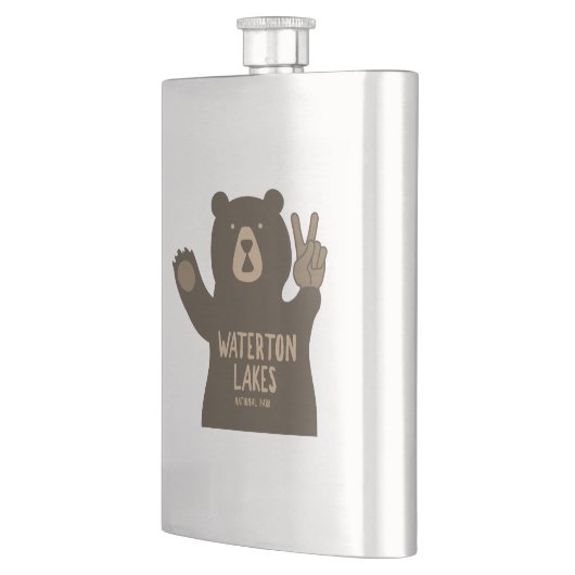 Waterton Lakes National Park Peace Beer Flacon (Links)