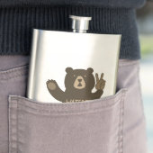 Waterton Lakes National Park Peace Beer Flacon (Voorbeeld)