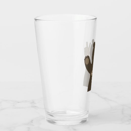 Waterton Lakes National Park Peace Beer Glas (Rechts)