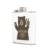 Waterton Lakes National Park Peace Beer Heupfles (Links)