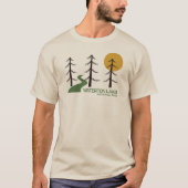 Waterton Lakes National Park Trail T-shirt (Voorkant)