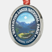 Waterton Lakes NP Metalen Ornament (Links)