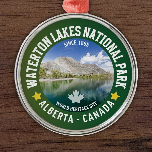 Waterton National Park, Alberta, Canada Metalen Ornament