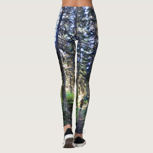 Waterton Valley Trail - Nationaal Park Glacier Leggings (Achterkant)