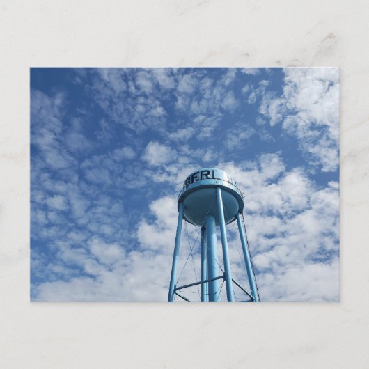 Watertoren, Berlin, Ohio Briefkaart (Voorkant)