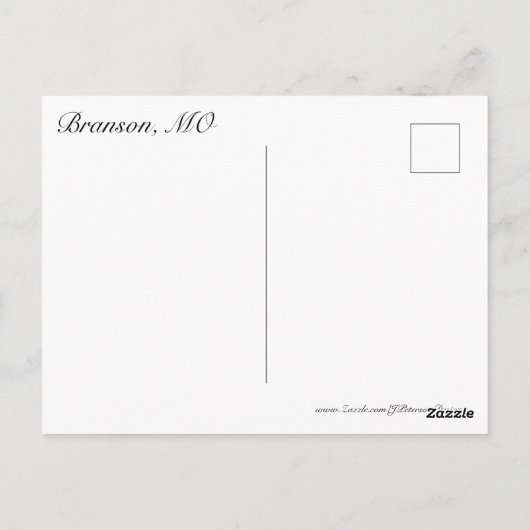 Watertoren Briefkaart (Achterkant)