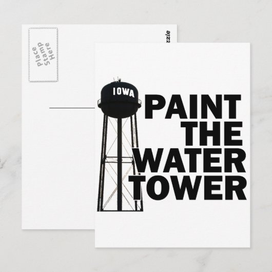 Watertoren Briefkaart (Voorkant / Achterkant)