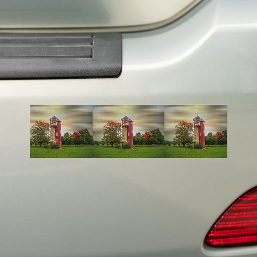 Watertoren Bumpersticker (Op auto)