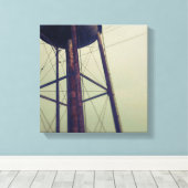 Watertoren Canvas Kunst (Insitu (Houten vloer))