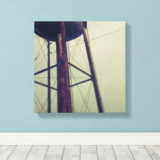 Watertoren Canvas Kunst (Insitu (Houten vloer))