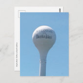 Watertoren - Dauphin Island, Alabama Briefkaart (Voorkant / Achterkant)
