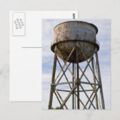 Watertoren in Alcatraz Briefkaart (Voorkant / Achterkant)