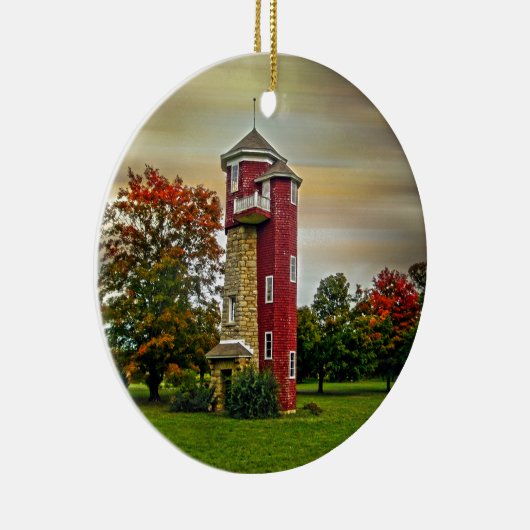 Watertoren Keramisch Ornament (Rechts)